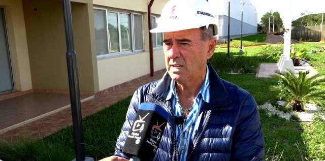 Daniel Zozzoli, propietario de la empresa Zozzoli S.A., brindó precisiones acerca del avance de la obra en Santo Tome
