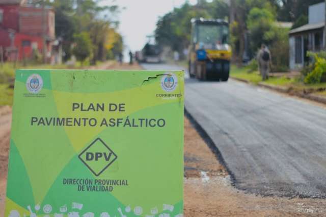 La calle Juan Belazque en Santo Tomé ya cuenta con asfalto