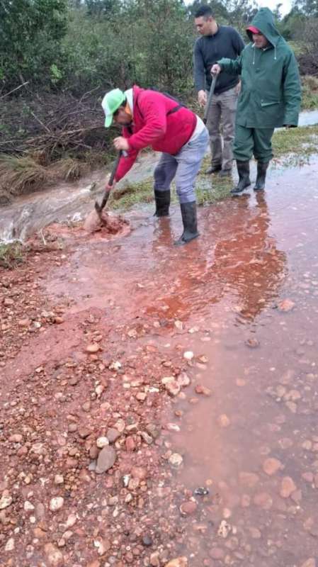 Santo Tomé está experimentando crecidas en el río Uruguay