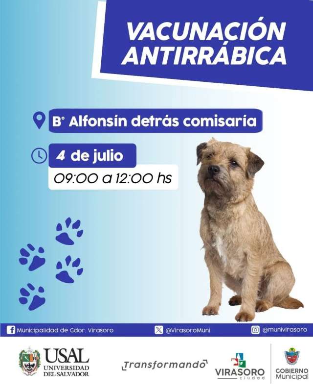 Vacunacion antirrábica