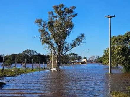La crecida del río Uruguay ha generado una situación de alerta en la provincia