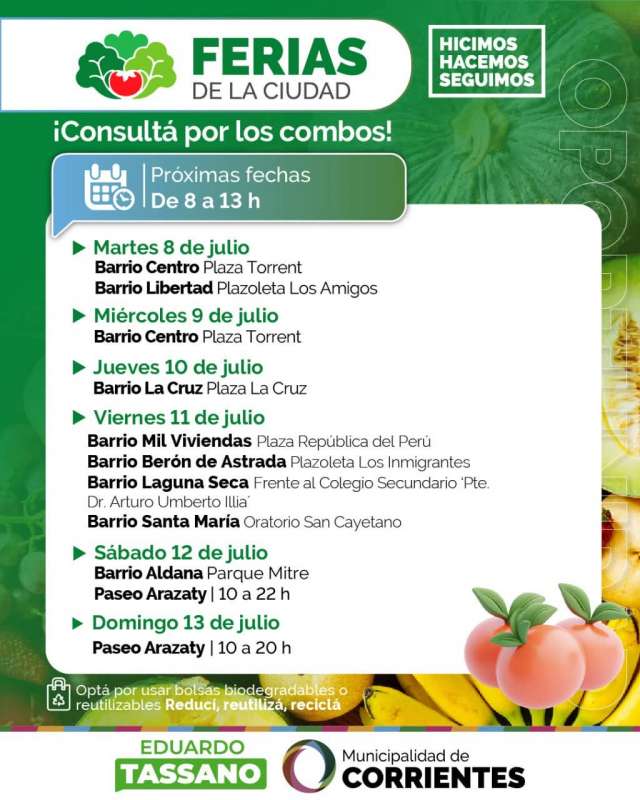 Ferias de la ciudad