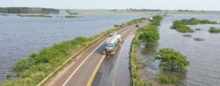 El río Uruguay sigue descendiendo y trae alivio a las localidades correntinas afectadas