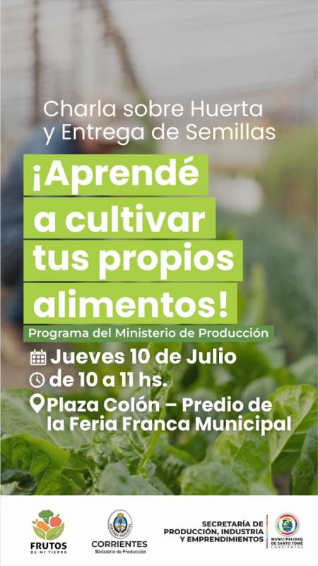 Aprende a cultivar tus propios alimentos