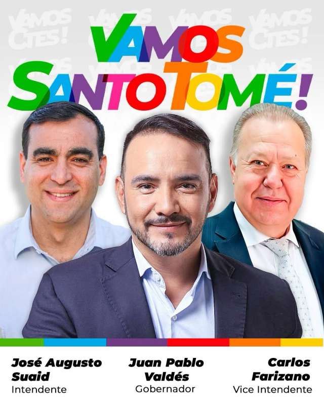 Hace 4 años, los santotomeños eligieron abrirles las puertas al gobernador Gustavo Valdés,