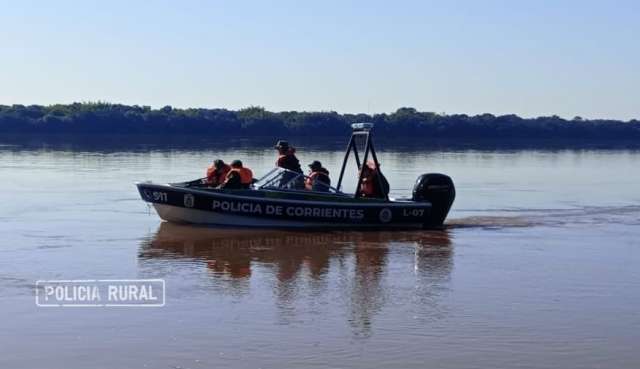 La Dirección General de Policía Rural y Ecológica de Corrientes intensificó los controles fluviales en la zona de Santo Tomé