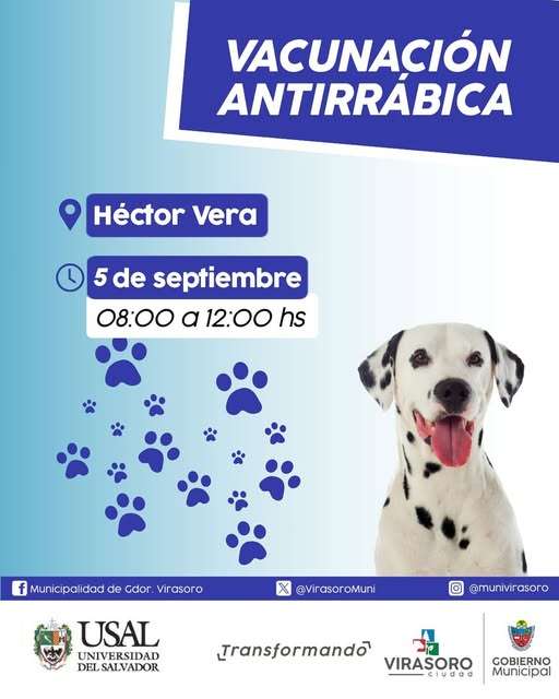 Vacunación antirrábica