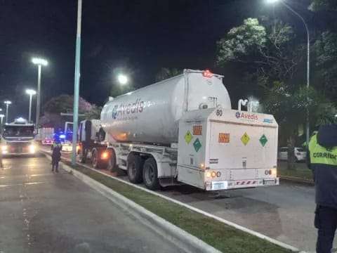 Corrientes: alerta por camión con pérdida de peligrosa carga en el corredor Belgrano