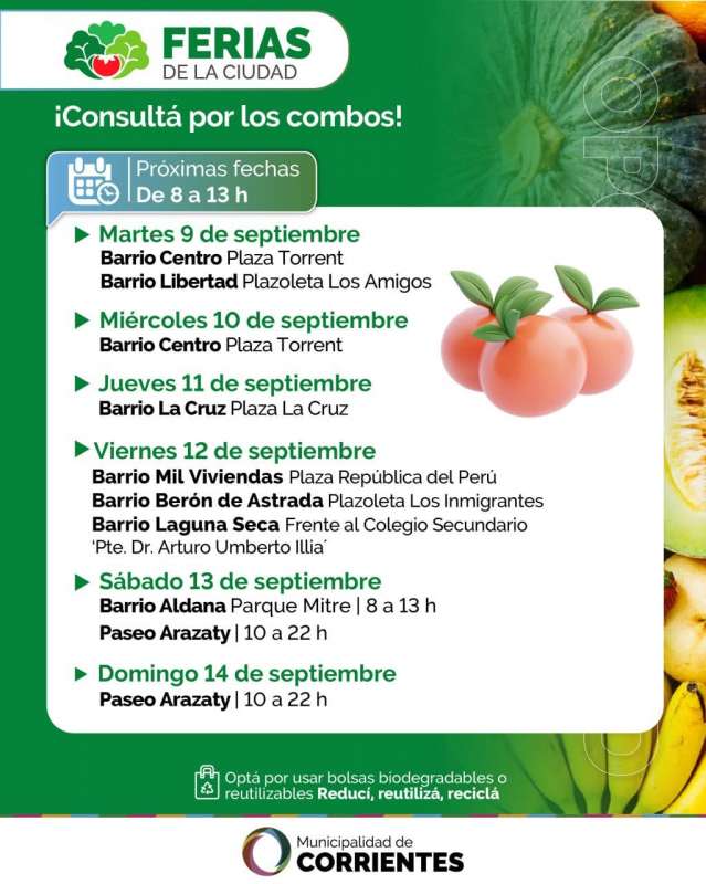 Ferias en Corrientes