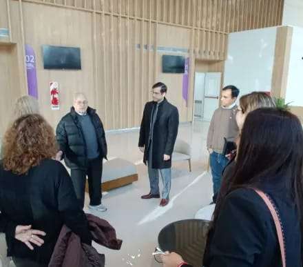 La Unidad Ejecutora Provincial coordinó acciones con el Instituto Oncológico Papa Francisco