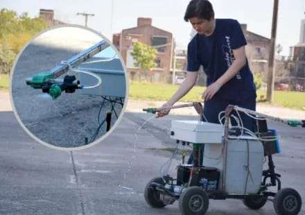 UNNE desarrolló robot que raciona el agua para el riego de cultivos