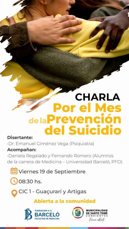 Charla Prevención del Suicidio