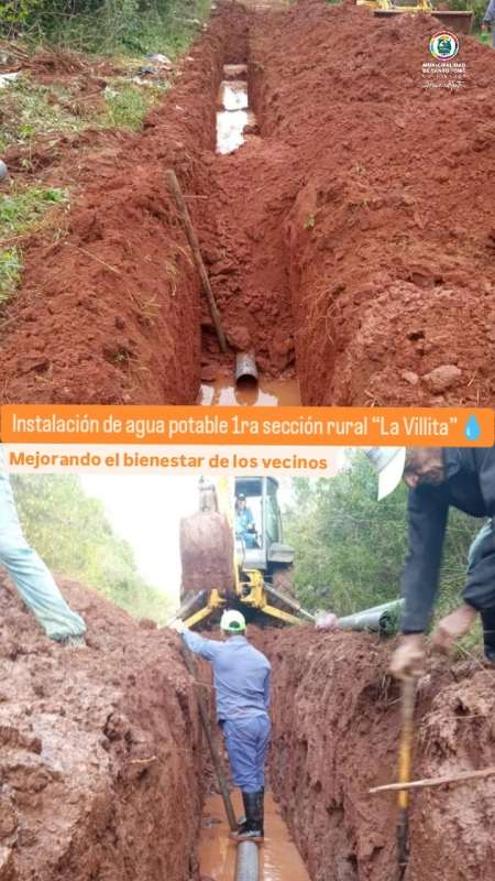 Instalación de agua potable