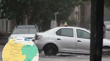 Rige una alerta amarilla en gran parte de Corrientes por tormentas fuertes