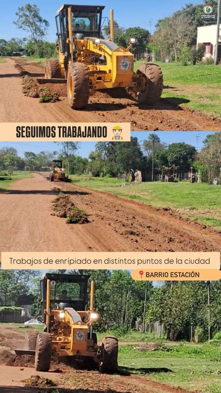 Trabajos de enripiado