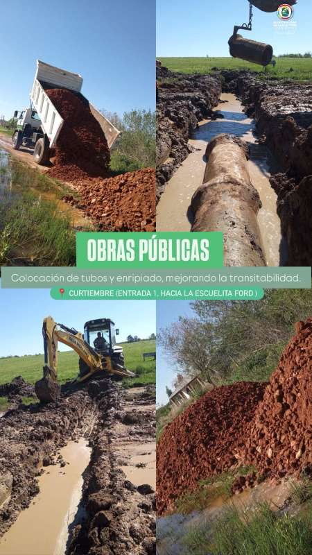 Obras publicas en Santo Tomé
