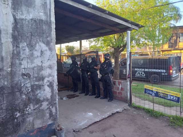 La policía de Santo Tomé llevó a cabo un allanamiento en un domicilio del barrio 100 viviendas,