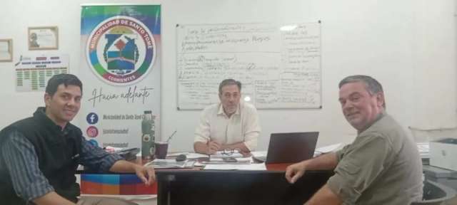 La Secretaría de Producción de Sto Tomé, junto con el INTA y Senasa, se reunió para abordar problemáticas sanitarias