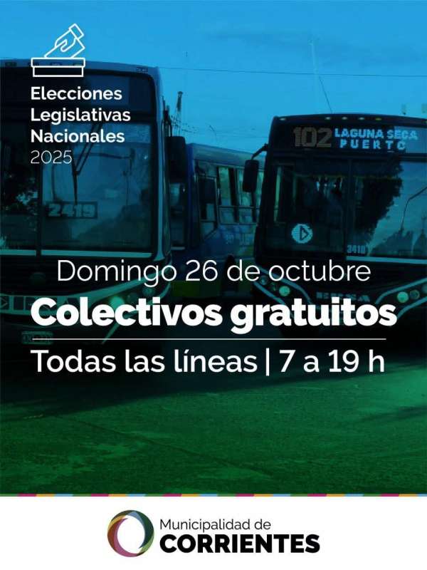 Colectivos gratuitos