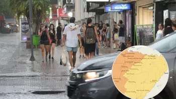 Fin de semana lluvioso en Corrientes: