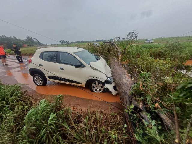 Intenso temporal en Misiones