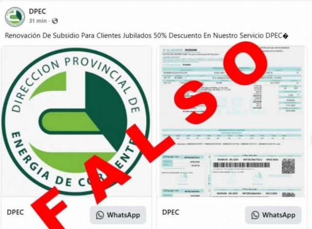 A tener en cuenta: Dpec alerta por intento de estafa a jubilados con falsos descuentos