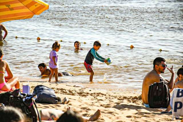 Fin de semana en las playas