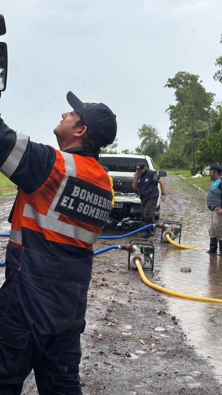 Asistiendo a las familias afectadas por el temporal