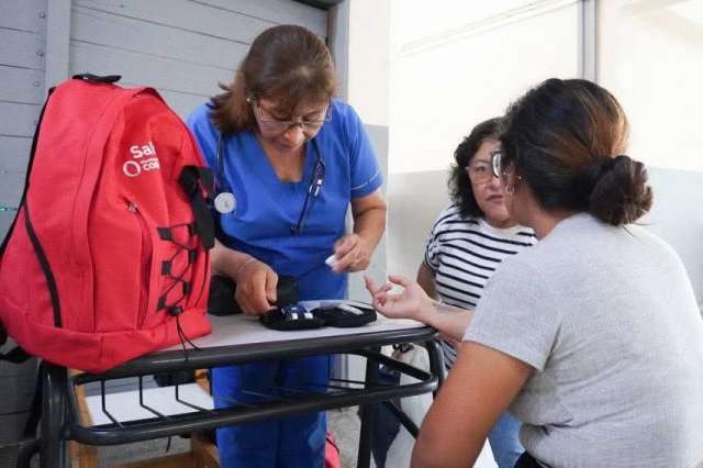 Atención médica a evacuados