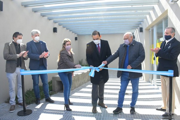 Inauguración de cajeros del Banco de Corrientes