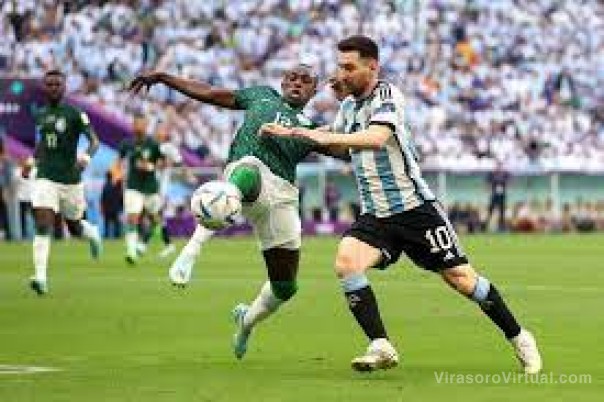 Dura derrota de Argentina en su debut en el Mundial de Qatar