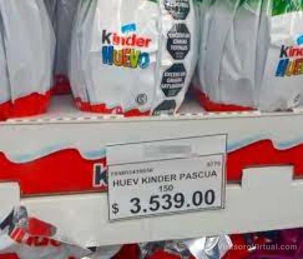 Corrientes: huevos de pascua llegan con fuertes subas del 100%