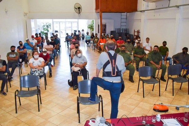Charla sobre la prevención de incendios