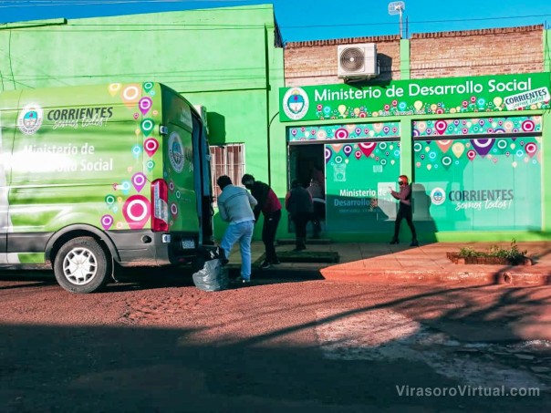 Desarrollo Social entregó recursos en Virasoro