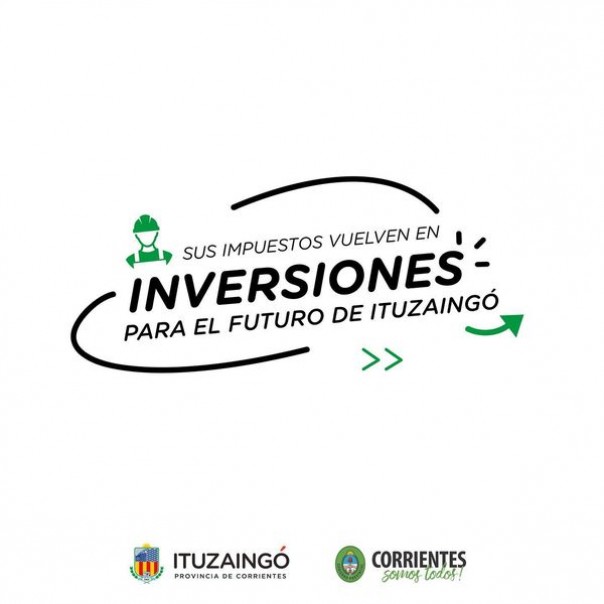 Sus impuestos vuelven en Inversiones para el futuro de Ituzaingó