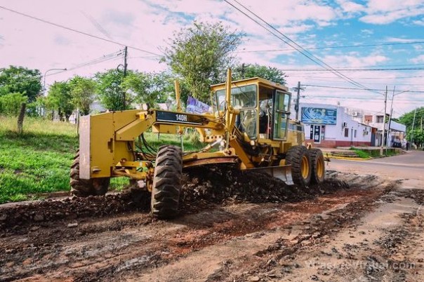 Durante el año pasado se realizaron 2.080 metros lineales del Plan de Pavimentación,