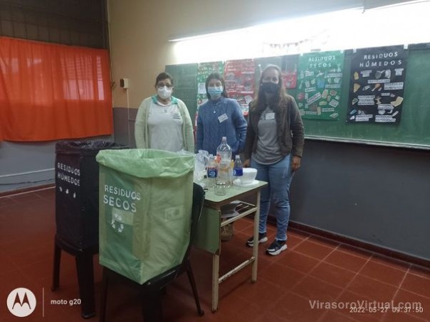 La Secretaría de Medio Ambiente realizó una charla educativa con los alumnos del Colegio Nº966 “Ituzaingó”