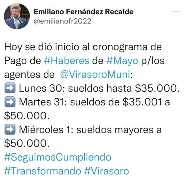 Se dió inicio