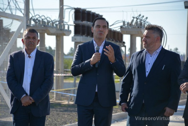 El Gobernador habilitó una Estación Transformadora en Monte Caseros, que beneficiará al sureste provincial