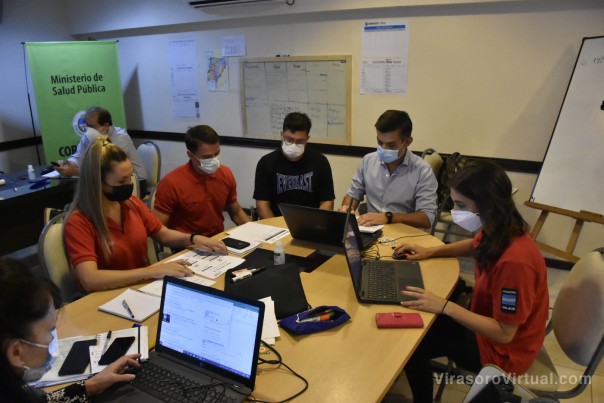 Salud coordina las acciones desde el Centro de Operaciones de Emergencia