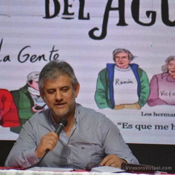 Libro“Viaje al país del agua”, de Eduardo Pepe Ledesma para el cierre de la feria municipal del libro