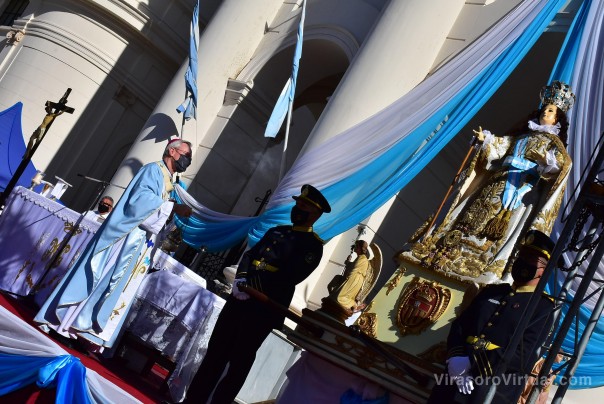 El viceintendente Emilio Lanari participó de la Misa Central en honor a Nuestra Señora de la Merced