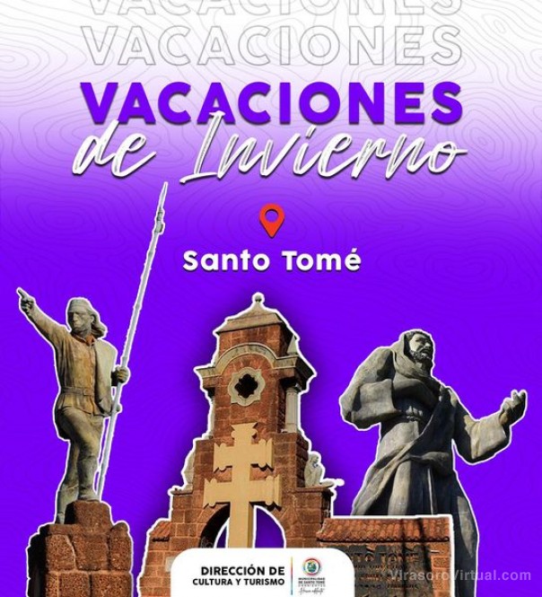 ¡En vacaciones de invierno tu destino es #SantoTomé!