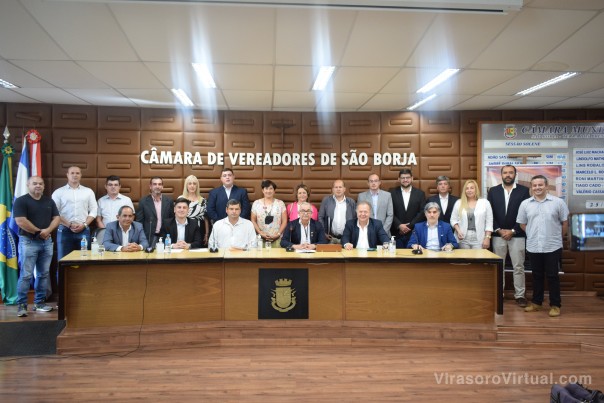 Autoridades del Municipio acompañaron a concejales en la reunión