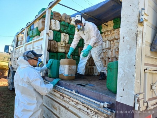 En Virasoro se recibieron casi 3.000 envases vacíos de fitosanitarios y se acercan a 30.000 en lo que va del año