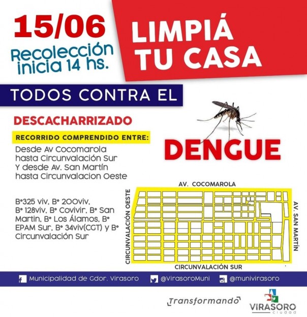 El trabajo contra el dengue no se detiene