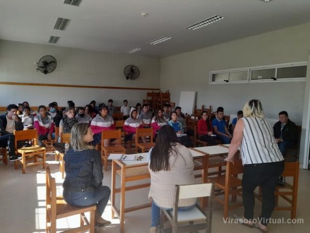 Desde la Coordinación de Educación de Nivel Superior se está llevando adelante la Orientación Vocacional Ocupacional