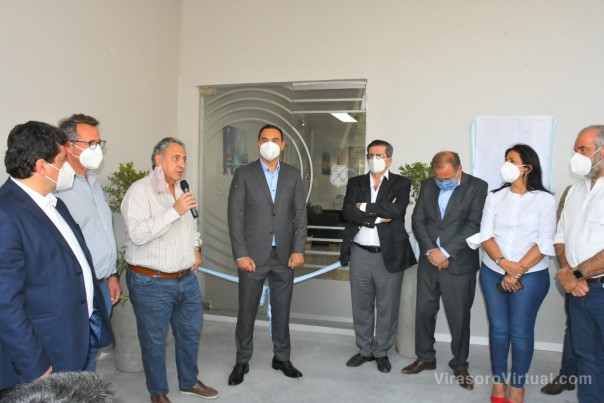 Valdés inauguró “La Casa del Santo”, el hotel deportivo del Club San Martín