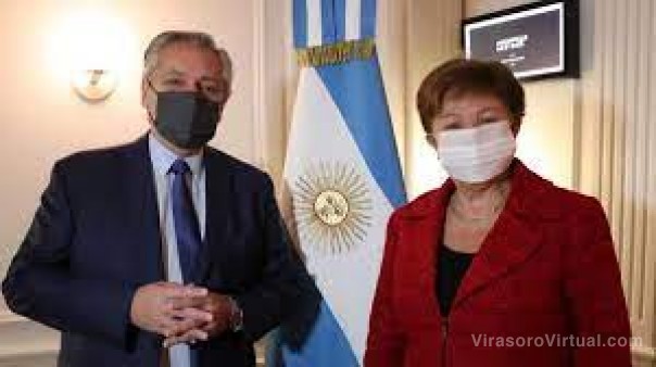 El Presidente se reúne con la directora del Fondo Monetario