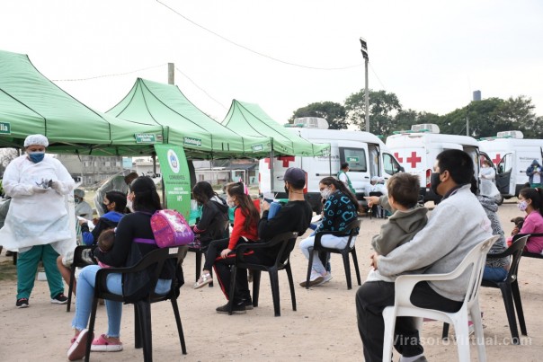 La Provincia desplegó un amplio operativo de salud en el barrio Quilmes de la Capital